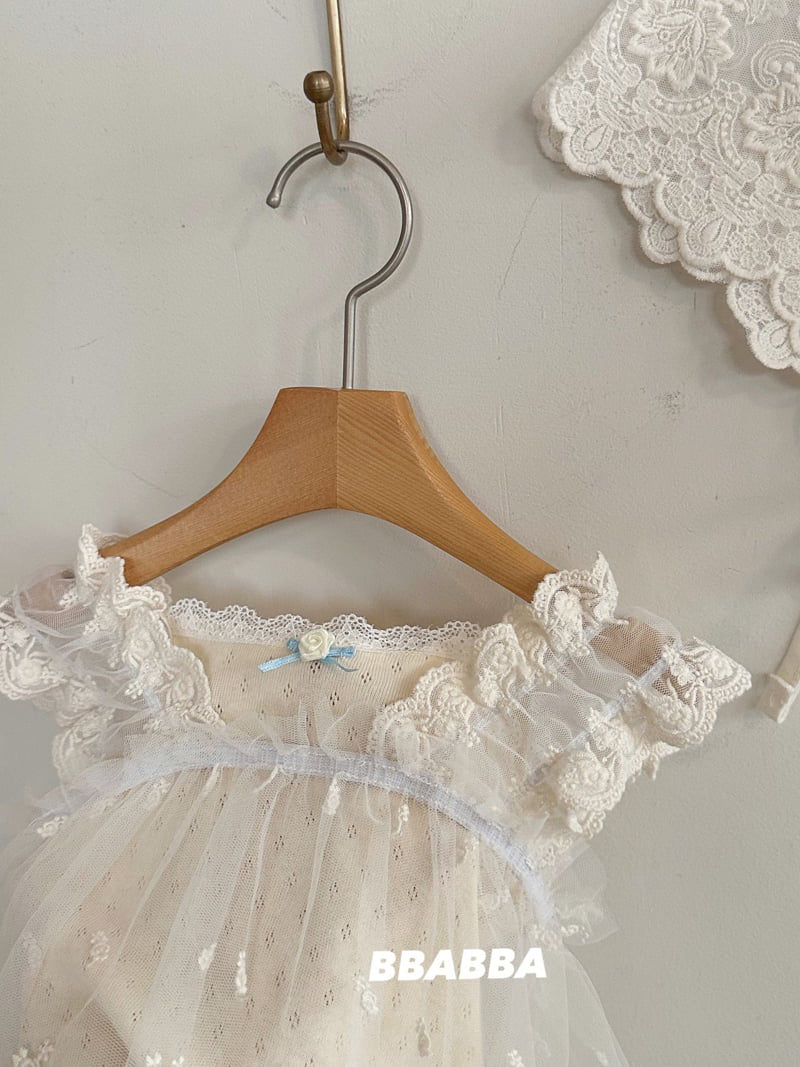 Bbabba - Korean Baby Fashion - #babyboutiqueclothing - Rendezvous Lace Suit - 12