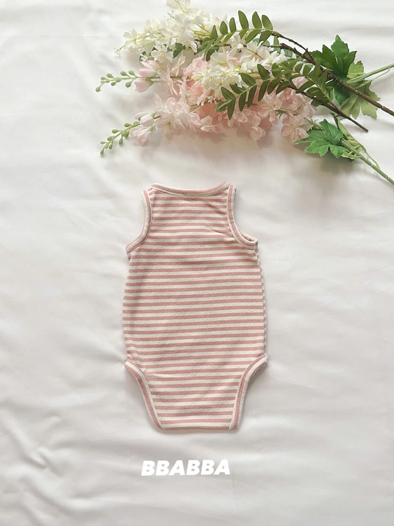 Bbabba - Korean Baby Fashion - #babyootd - Bon Sleeveless Suit - 5
