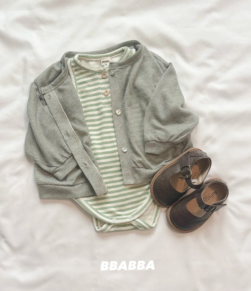 Bbabba - Korean Baby Fashion - #babywear - Bon Sleeveless Suit - 8
