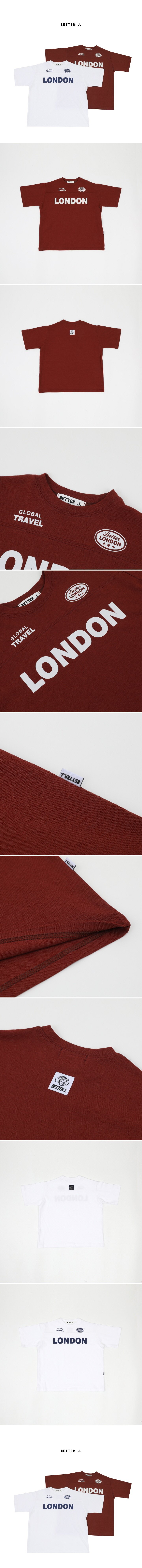 Better j - Korean Children Fashion - #littlefashionista - London Cutting Tee - 2