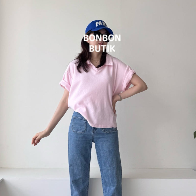 Bon Bon Butik - Korean Women Fashion - #momslook - Adult Terry Top - 5