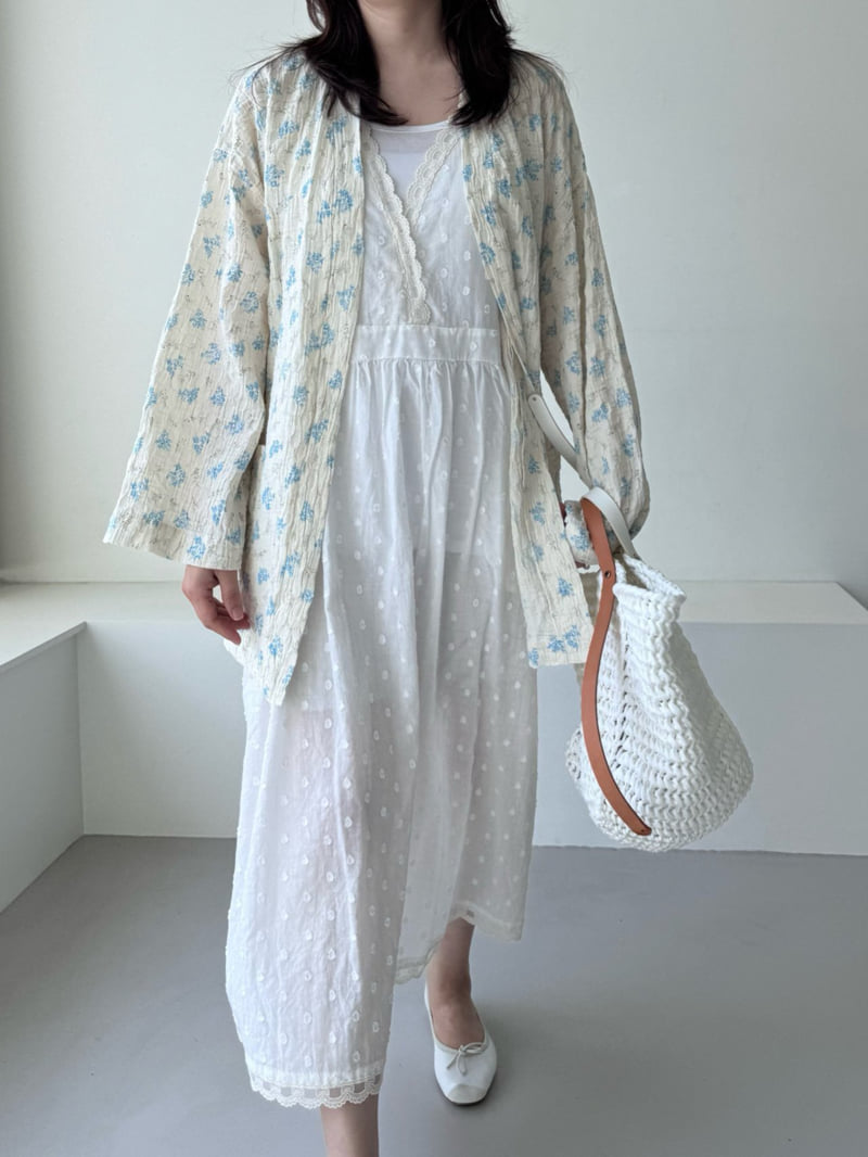 Bon Bon Butik - Korean Women Fashion - #womensfashion - Adult Floral Robe - 9