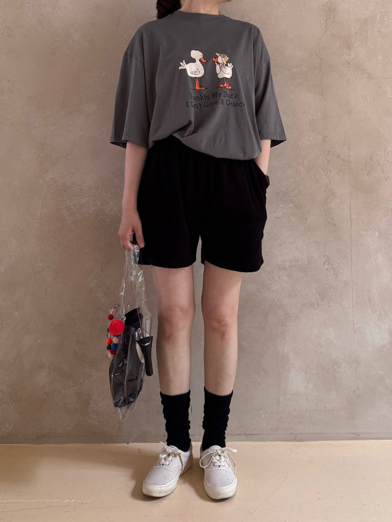 Bon Bon Butik - Korean Women Fashion - #womensfashion - Adult Terry Shorts - 5