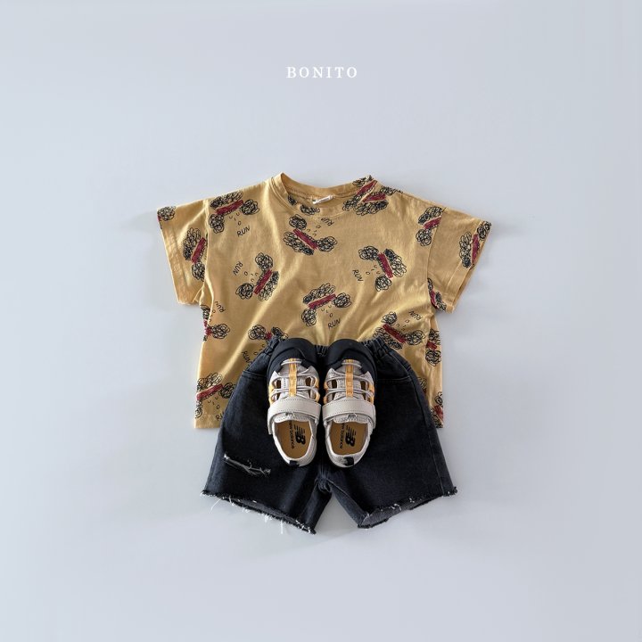 Bonito - Korean Children Fashion - #Kfashion4kids - Fluffy Runner Tee - 12