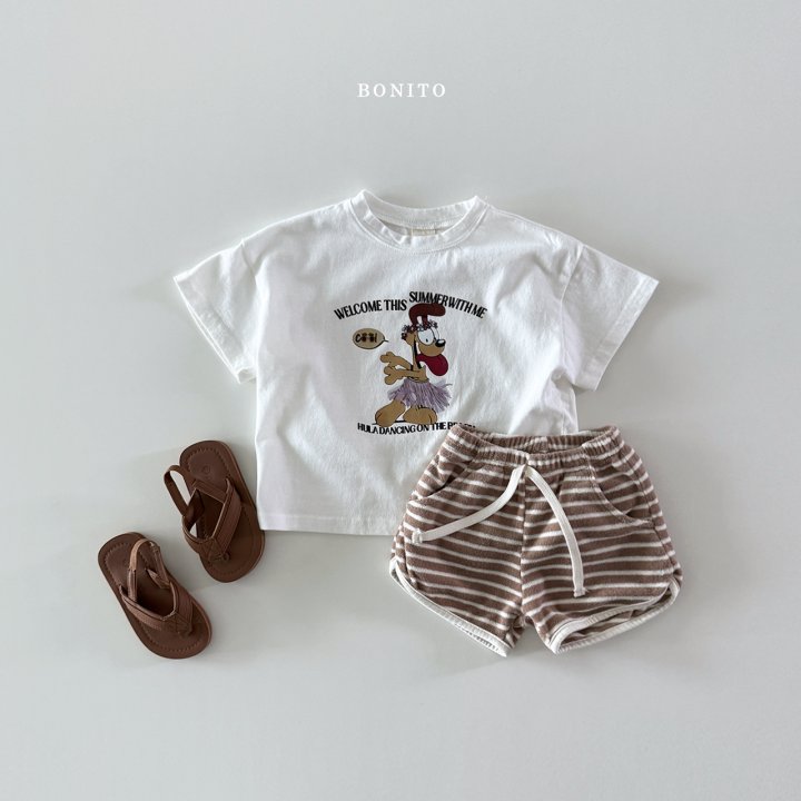 Bonito - Korean Children Fashion - #childofig - Hula Dancing Tee - 4
