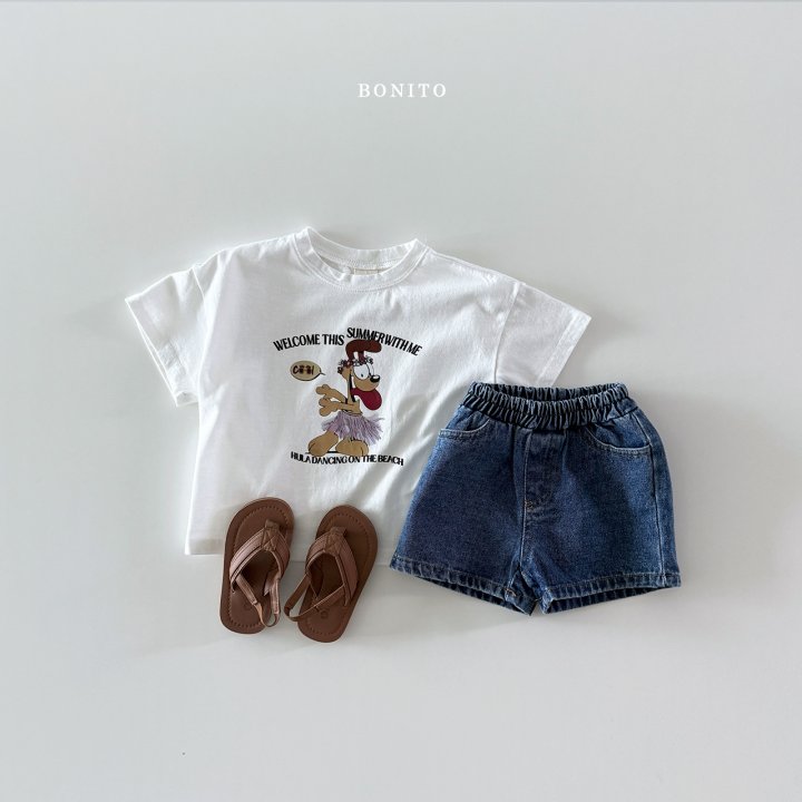 Bonito - Korean Children Fashion - #fashionkids - Hula Dancing Tee - 7