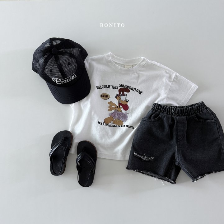 Bonito - Korean Children Fashion - #kidsstore - Hula Dancing Tee - 9
