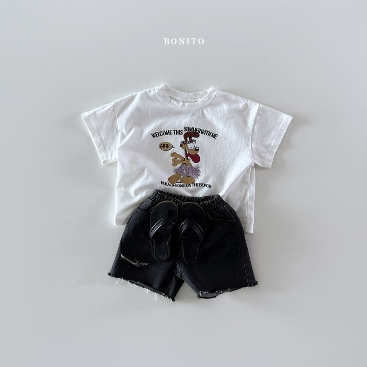 Bonito - Korean Children Fashion - #kidzfashiontrend - Hula Dancing Tee - 10