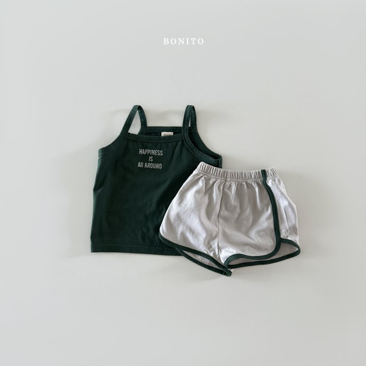 Bonito - Korean Children Fashion - #stylishchildhood - Happiness Sleeveless Set - 6