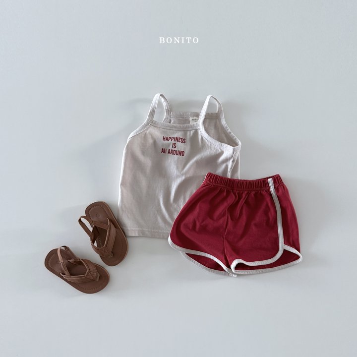 Bonito - Korean Children Fashion - #prettylittlegirls - Happiness Sleeveless Set - 4