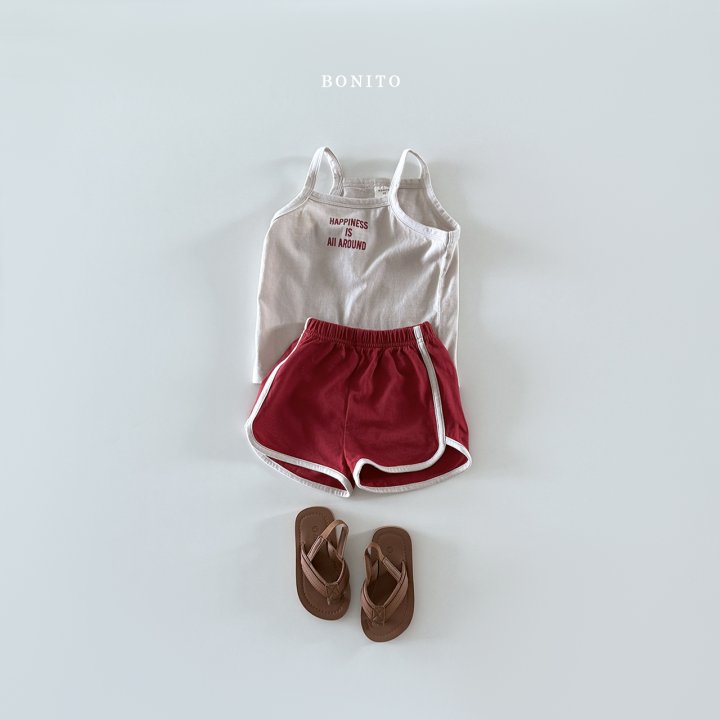 Bonito - Korean Children Fashion - #toddlerclothing - Happiness Sleeveless Set - 5