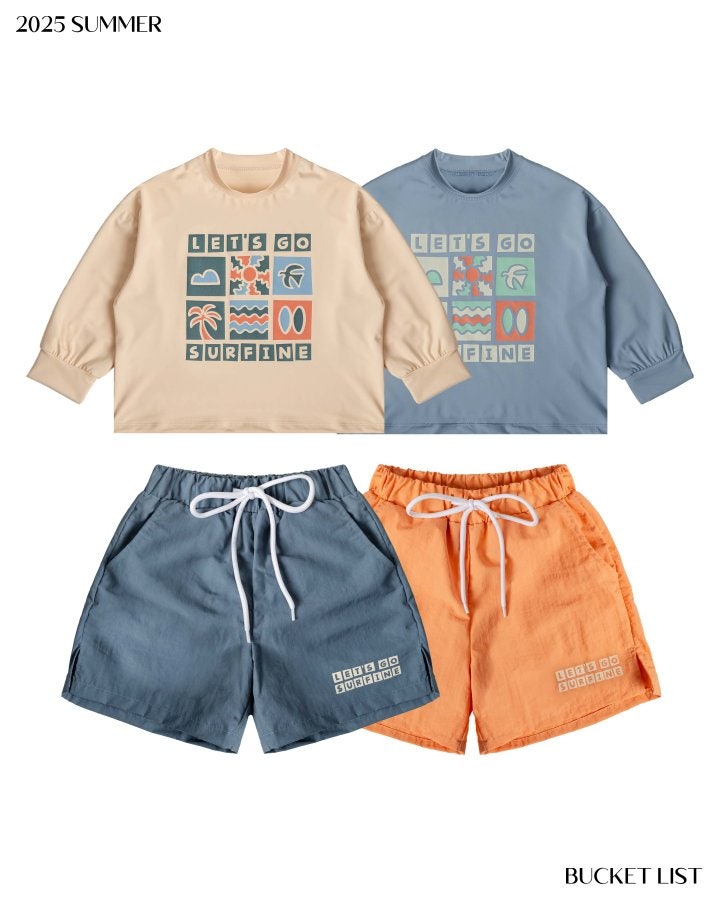 Bucket List - Korean Children Fashion - #fashionkids - Surfing Swim Shorts - 4