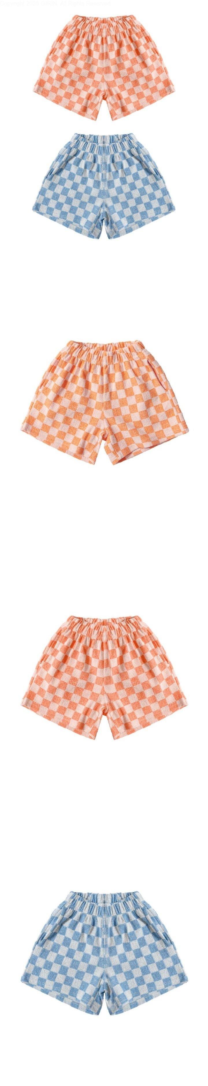 Bucket List - Korean Children Fashion - #kidsstore - Check Shorts