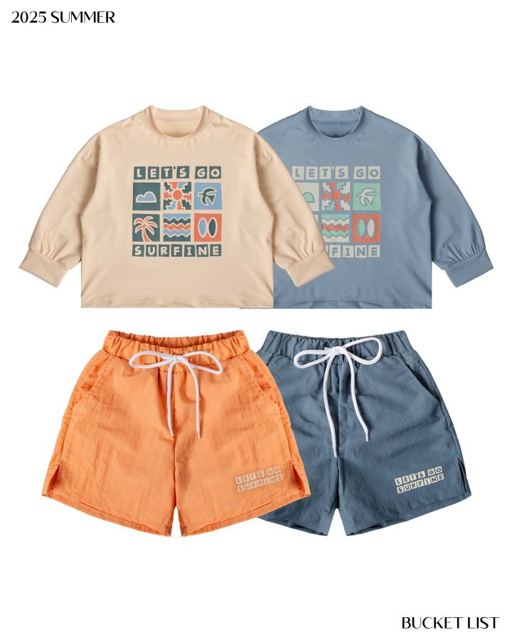 Bucket List - Korean Children Fashion - #kidsstore - Surfing Swim Shorts - 5