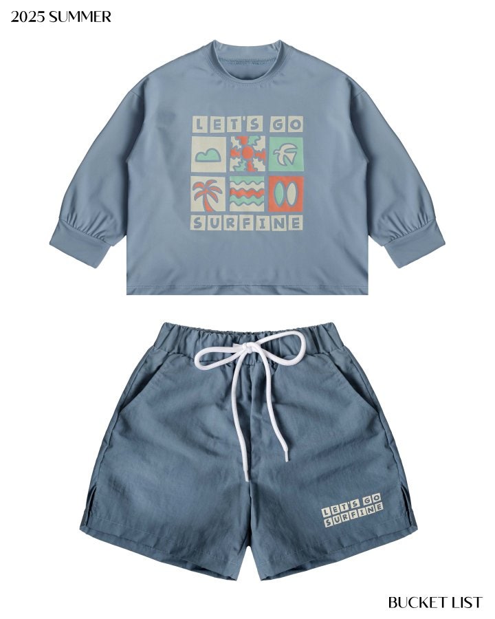 Bucket List - Korean Children Fashion - #kidzfashiontrend - Surfing Rash Guard - 7