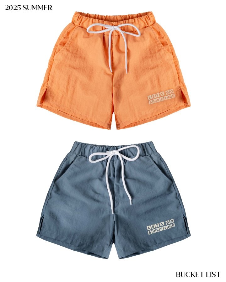 Bucket List - Korean Children Fashion - #kidzfashiontrend - Surfing Swim Shorts - 6