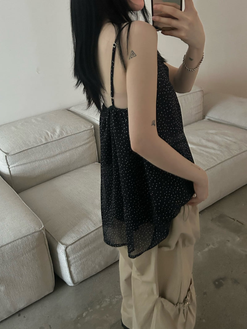 Buckle - Korean Women Fashion - #momslook - Dot Mini Blouse - 9