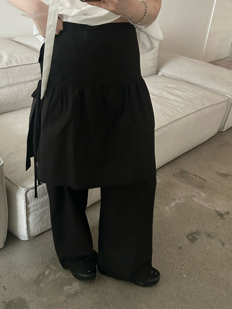 Buckle - Korean Women Fashion - #momslook - Much Wrap Set Pants - 7
