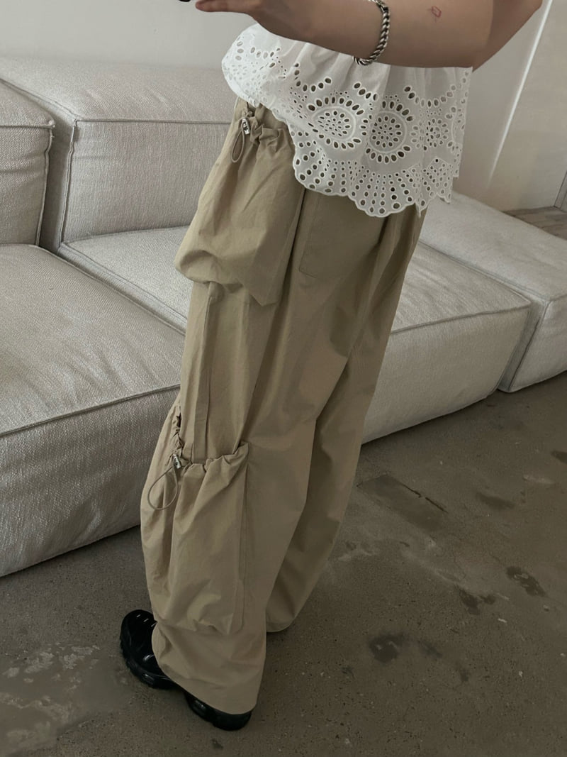 Buckle - Korean Women Fashion - #vintagekidsstyle - Hive Cargo Pants - 4