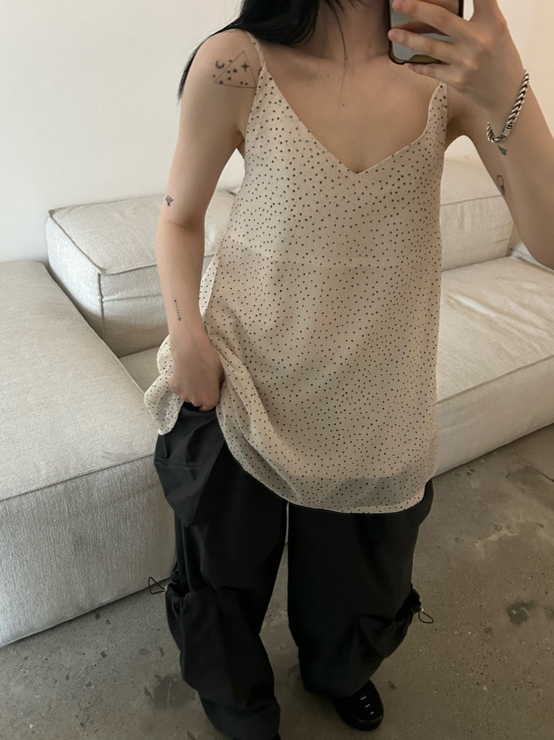 Buckle - Korean Women Fashion - #pursuepretty - Dot Mini Blouse - 4