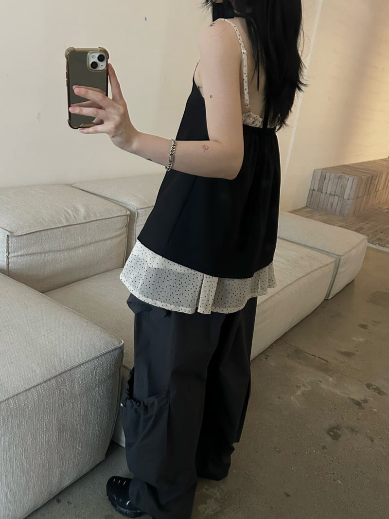 Buckle - Korean Women Fashion - #restrostyle - Halter Vest - 3