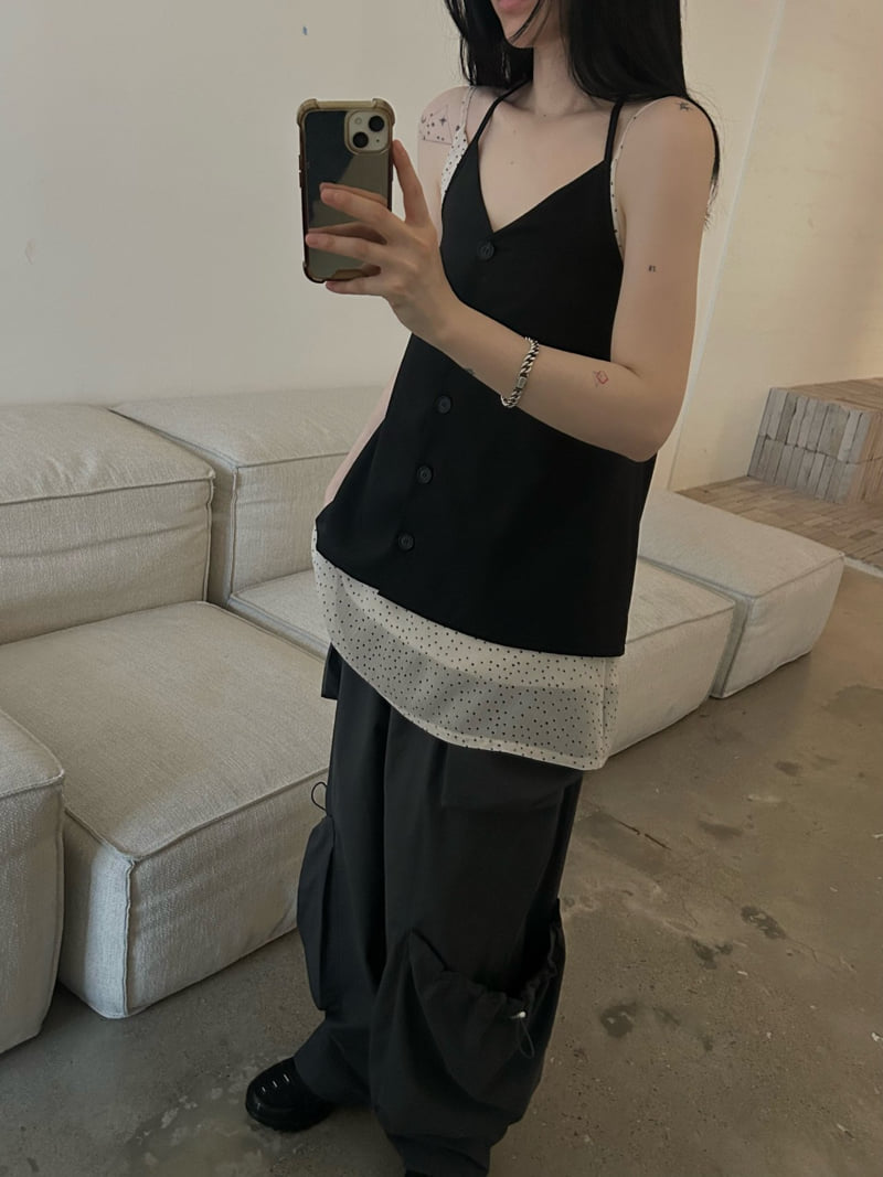 Buckle - Korean Women Fashion - #shopsmall - Halter Vest - 5