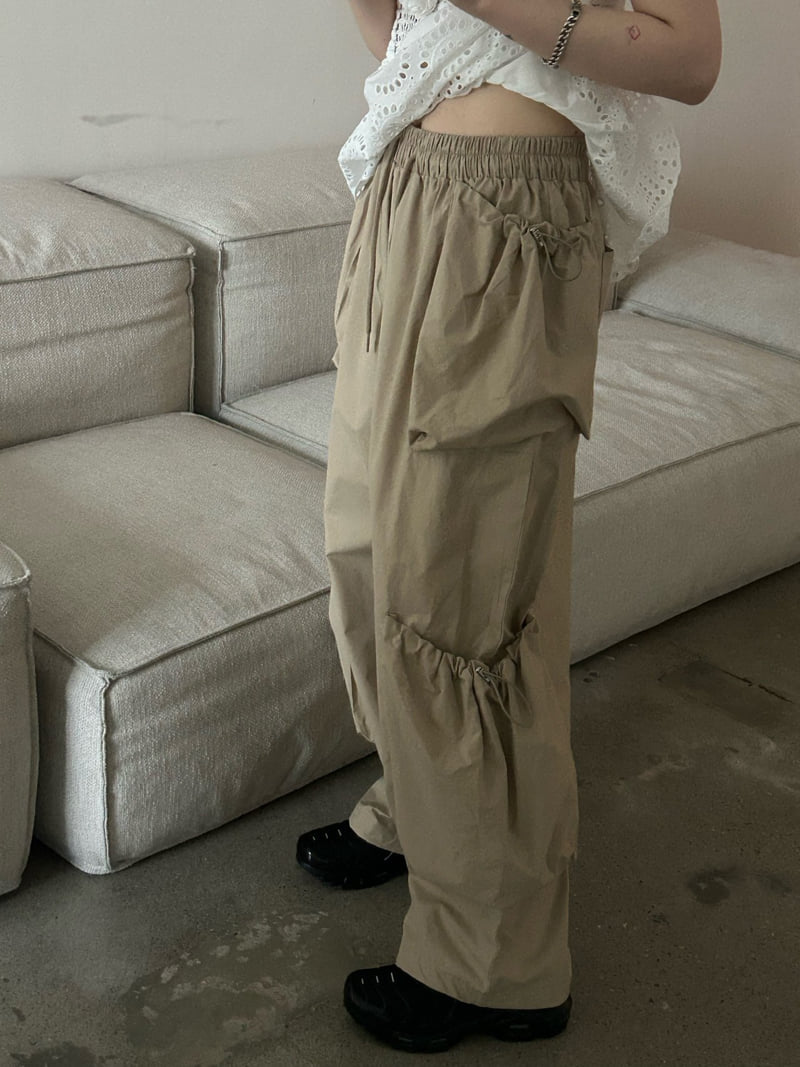 Buckle - Korean Women Fashion - #vintageinspired - Hive Cargo Pants - 2