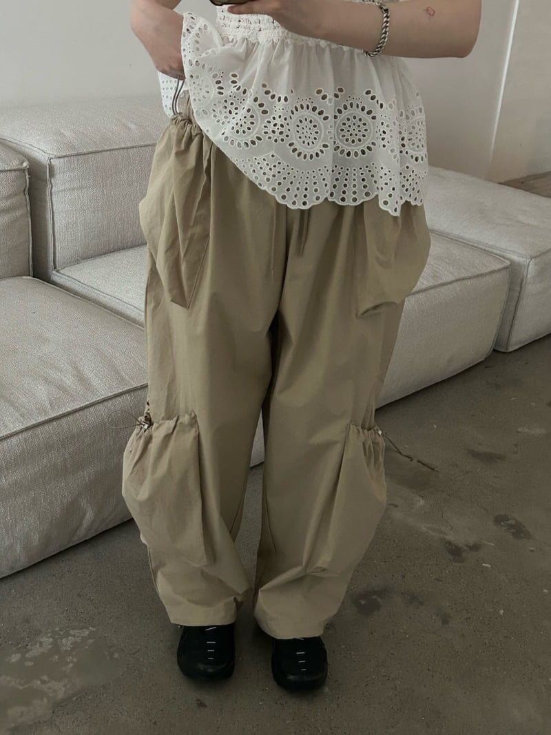 Buckle - Korean Women Fashion - #vintagekidsstyle - Hive Cargo Pants - 3