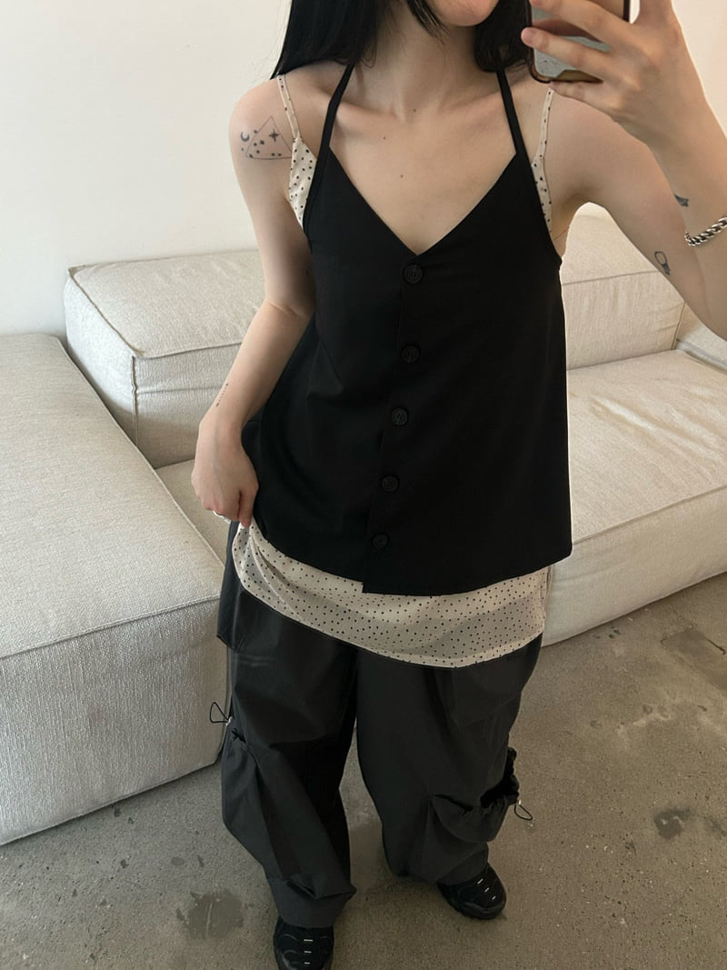 Buckle - Korean Women Fashion - #vintagekidsstyle - Halter Vest