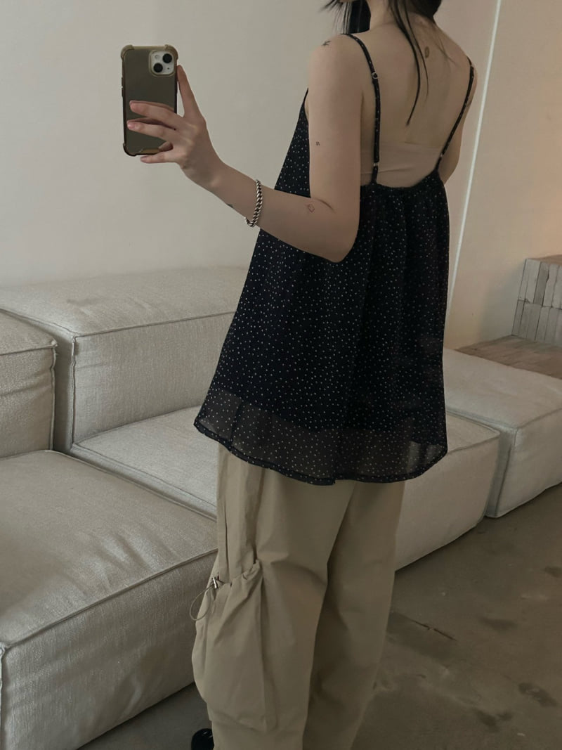 Buckle - Korean Women Fashion - #womensfashion - Dot Mini Blouse - 10