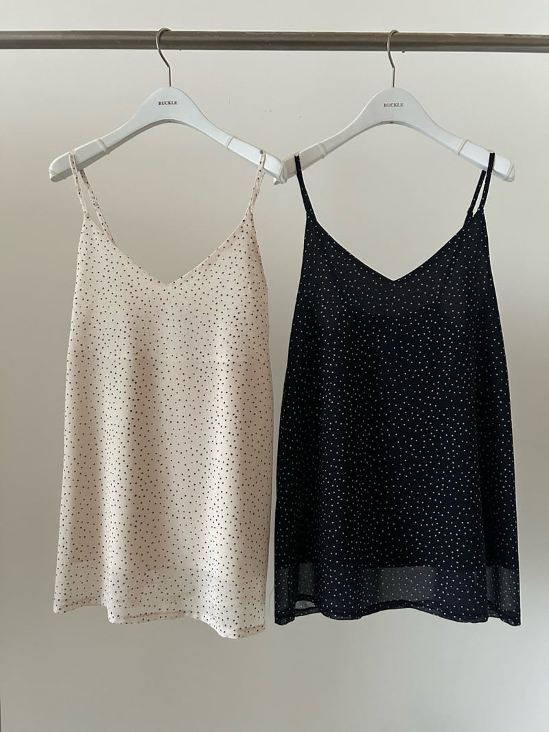 Buckle - Korean Women Fashion - #womensfashion - Dot Mini Blouse - 12