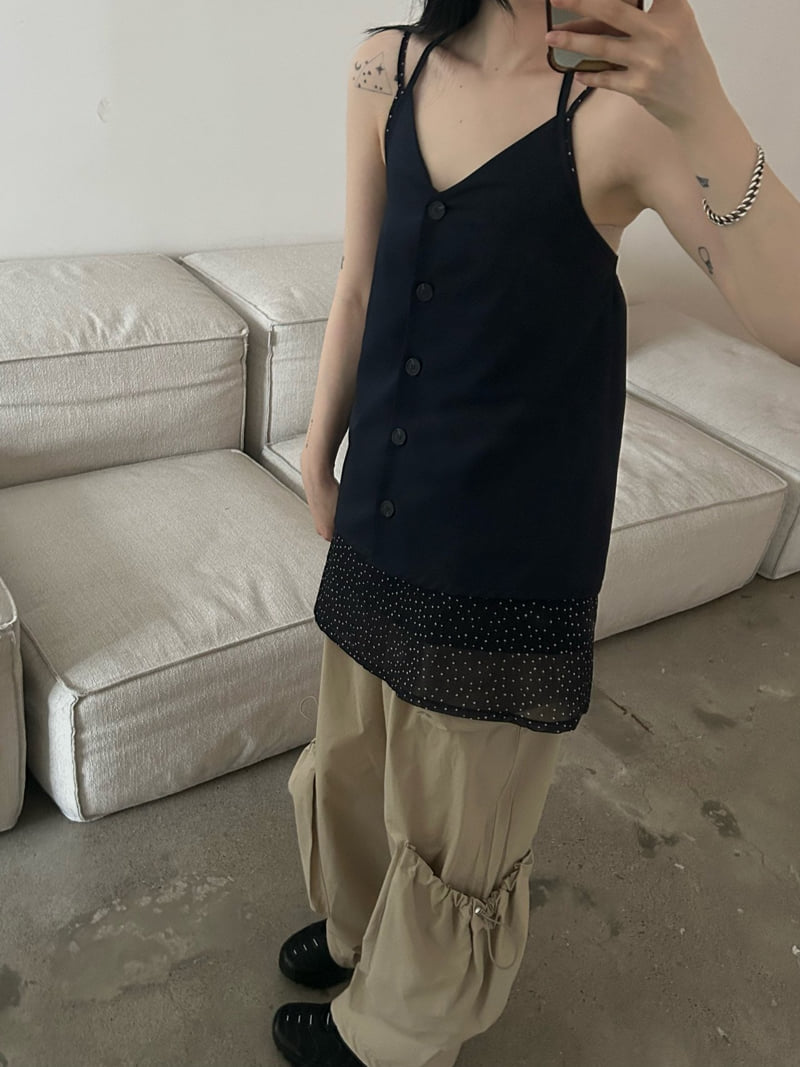 Buckle - Korean Women Fashion - #womensfashion - Halter Vest - 9