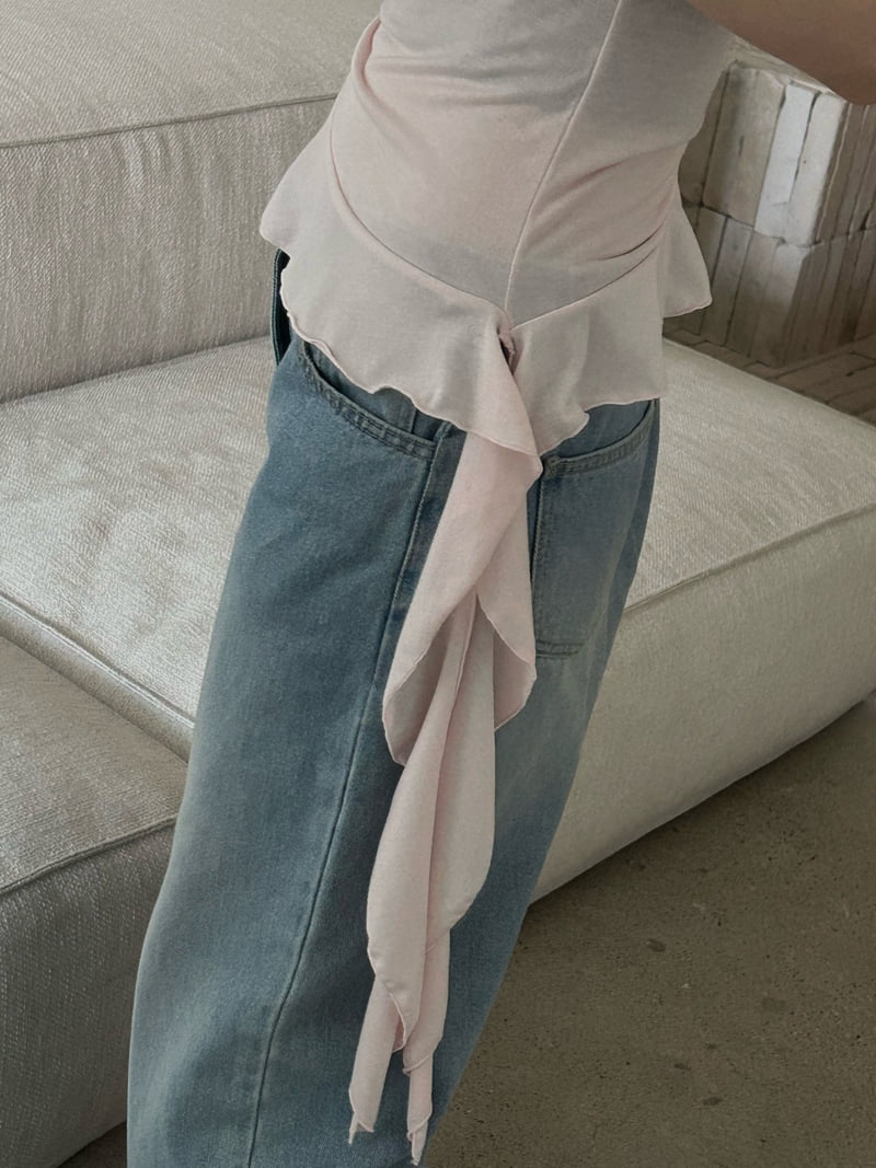 Buckle - Korean Women Fashion - #womensfashion - Slash Cardigan Set - 9