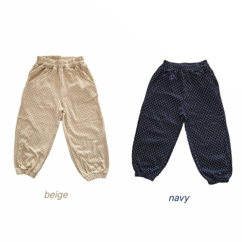 Bymimi - Korean Children Fashion - #Kfashion4kids - Polka Pants