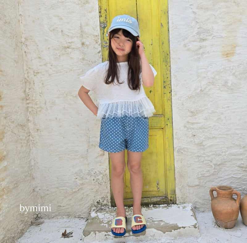 Bymimi - Korean Children Fashion - #Kfashion4kids - Slub Chiffon Tee - 5