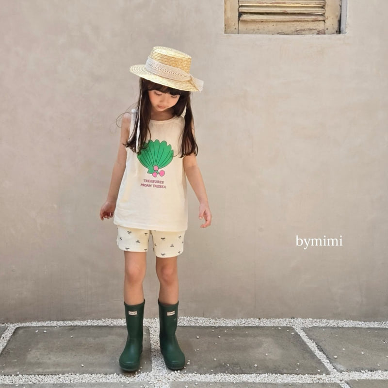 Bymimi - Korean Children Fashion - #stylishchildhood - Ribbon Waffle Pants - 4