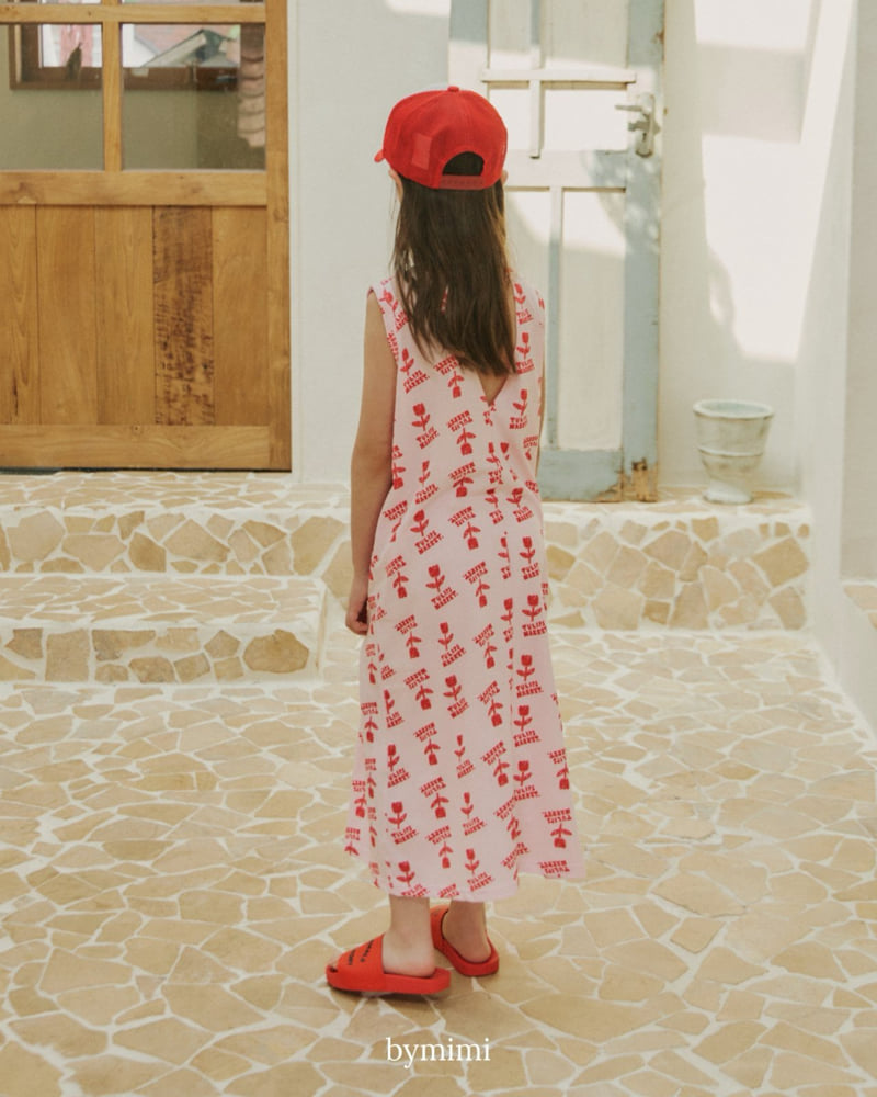 Bymimi - Korean Children Fashion - #childofig - Long Long One-piece - 5