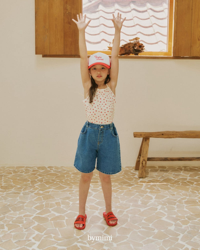 Bymimi - Korean Children Fashion - #childrensboutique - Rose Sleeveless - 3