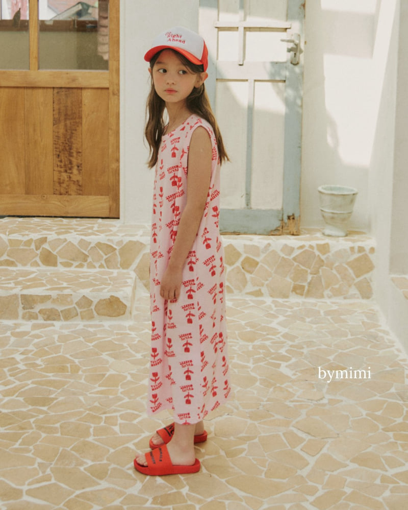Bymimi - Korean Children Fashion - #designkidswear - Long Long One-piece - 7