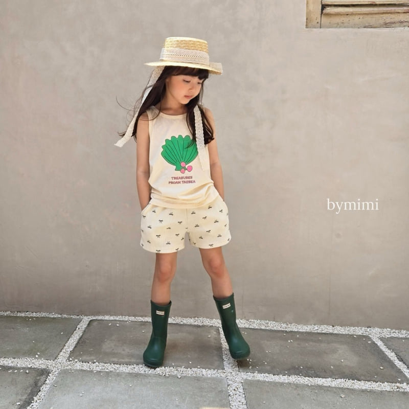 Bymimi - Korean Children Fashion - #discoveringself - Ribbon Waffle Pants - 7