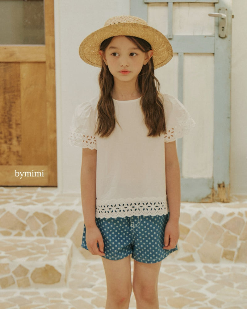 Bymimi - Korean Children Fashion - #kidsshorts - Punching Blouse - 6