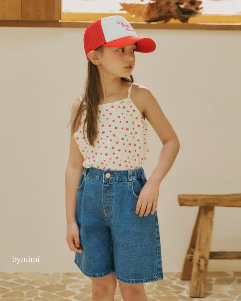 Bymimi - Korean Children Fashion - #kidsshorts - Rose Sleeveless - 7