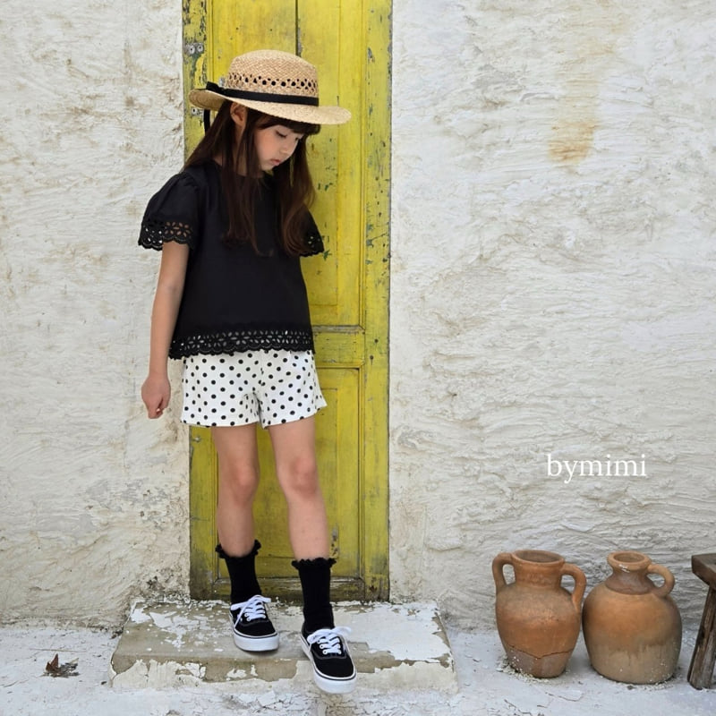 Bymimi - Korean Children Fashion - #kidsstore - Dot Short Pants - 11