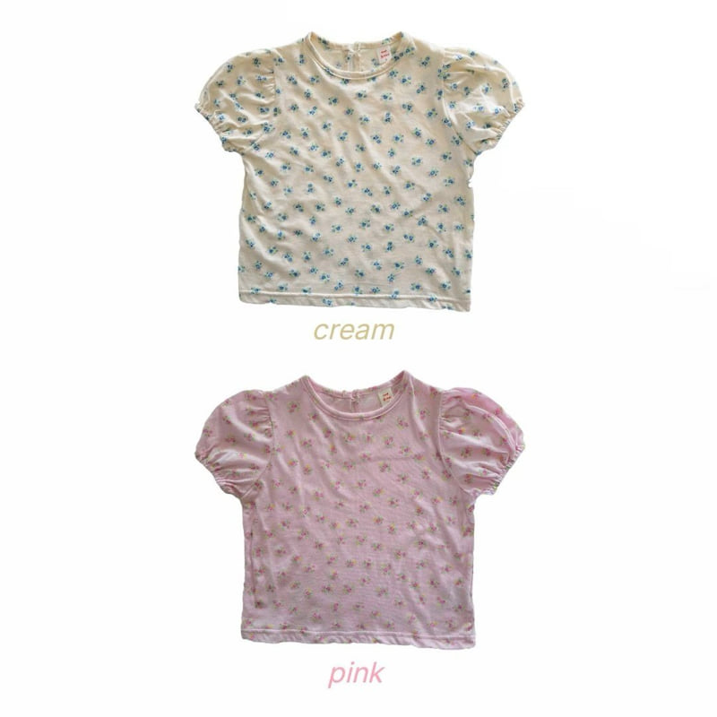 Bymimi - Korean Children Fashion - #kidzfashiontrend - Vera Puff Tee