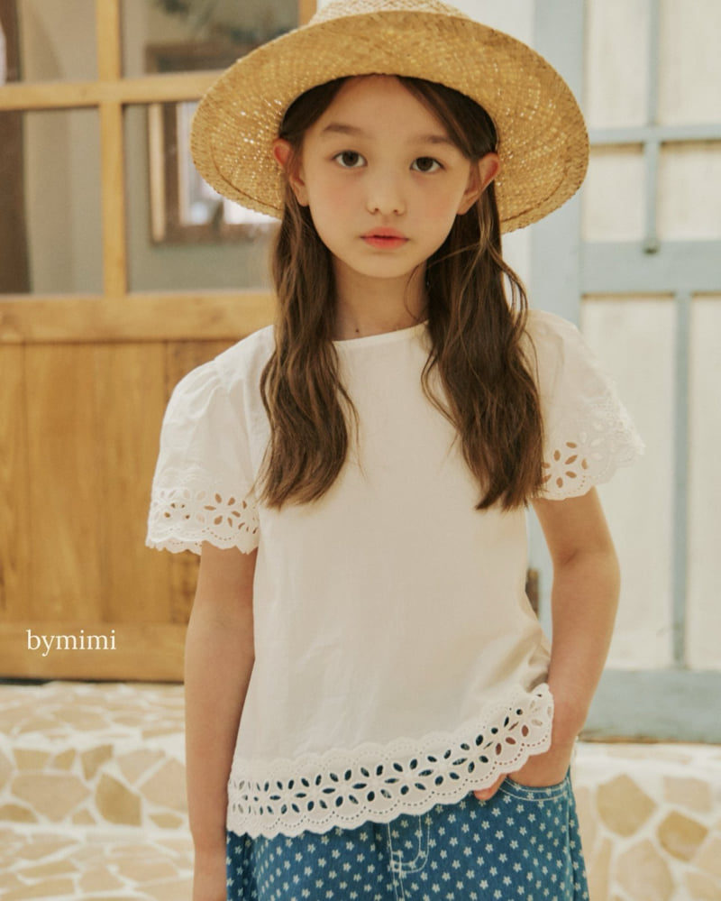 Bymimi - Korean Children Fashion - #littlefashionista - Punching Blouse - 10