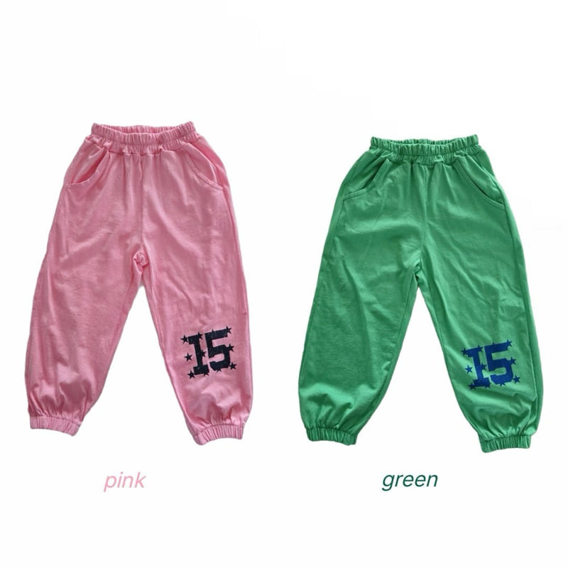 Bymimi - Korean Children Fashion - #magicofchildhood - Star Jogger Pants