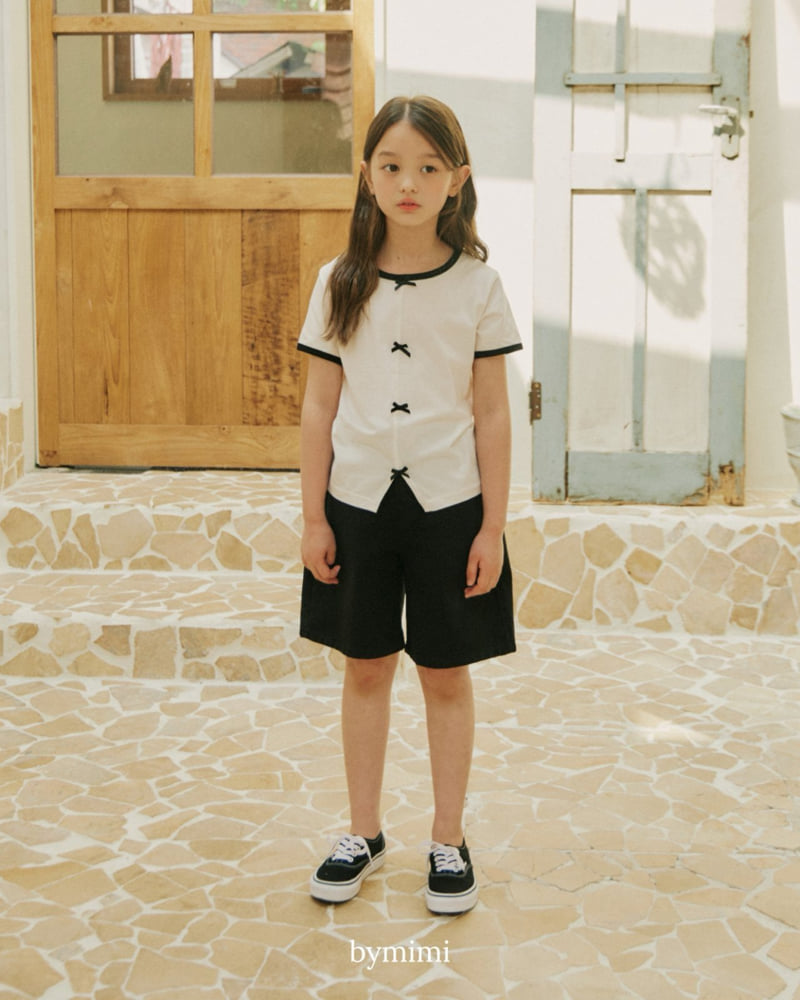 Bymimi - Korean Children Fashion - #magicofchildhood - Half Denim Pants - 10