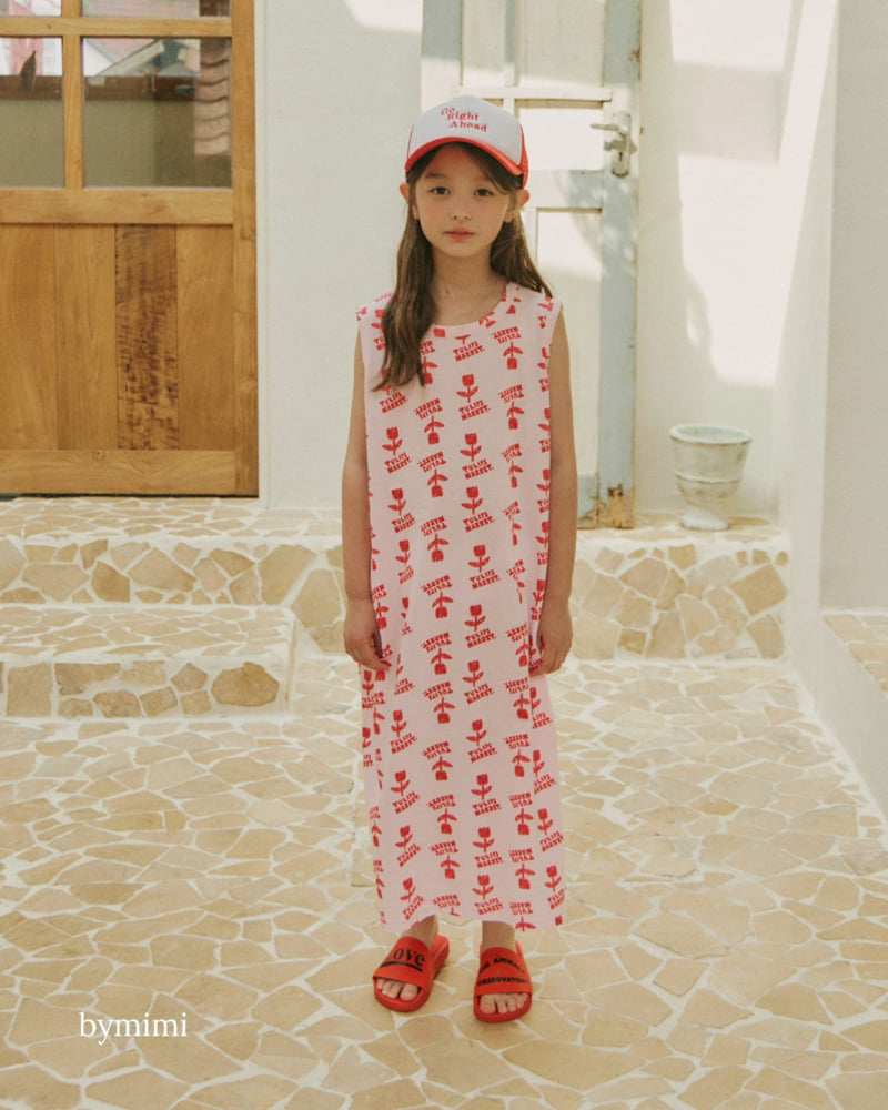 Bymimi - Korean Children Fashion - #prettylittlegirls - Long Long One-piece - 3