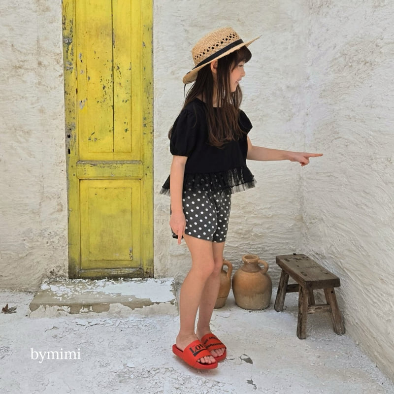 Bymimi - Korean Children Fashion - #toddlerclothing - Dot Short Pants - 4
