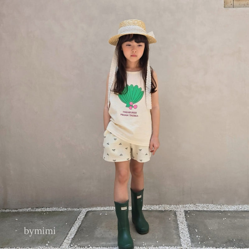 Bymimi - Korean Children Fashion - #stylishchildhood - Ribbon Waffle Pants - 3